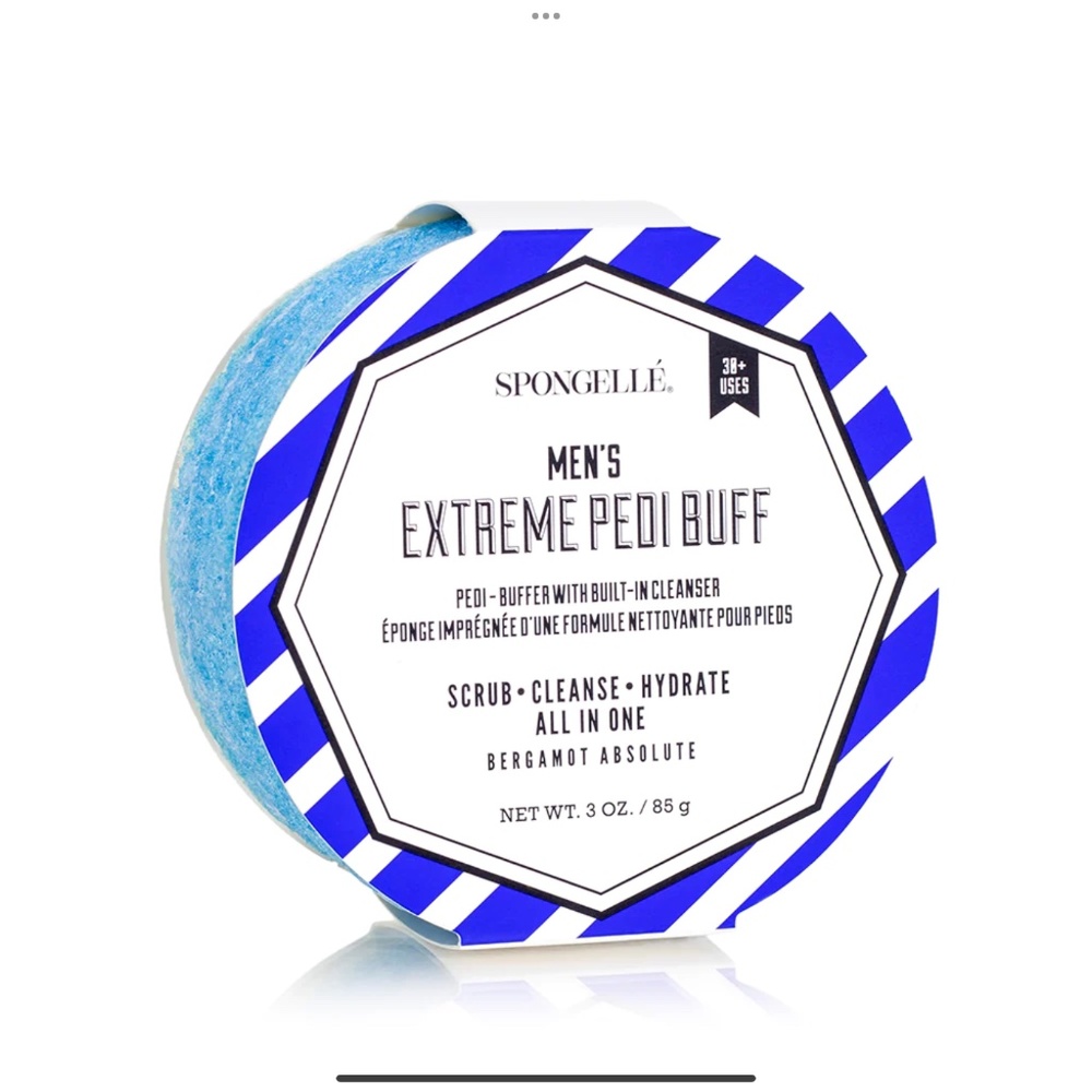Spongelle Men’s Extreme Pedi Buff